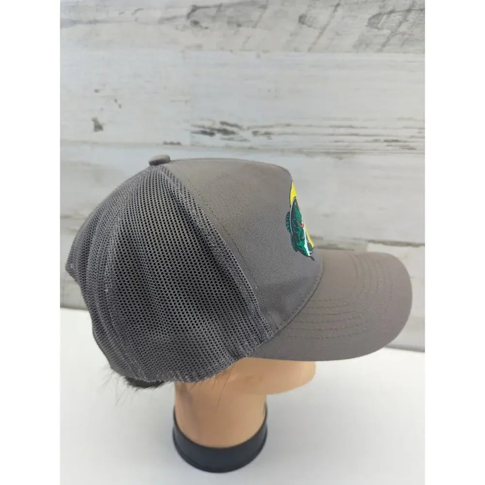 Gray Bass‎ Pro Shops Hat Outdoor Fishing Baseball Trucker Mesh Cap SnapBack
